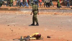 Répression barbare à Conakry