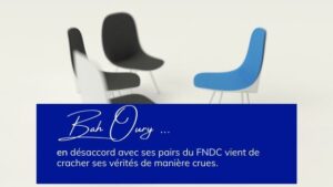 Bah Oury en désaccord avec le FNDC